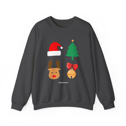 Christmas Ornaments Sweatshirt Unisex Green