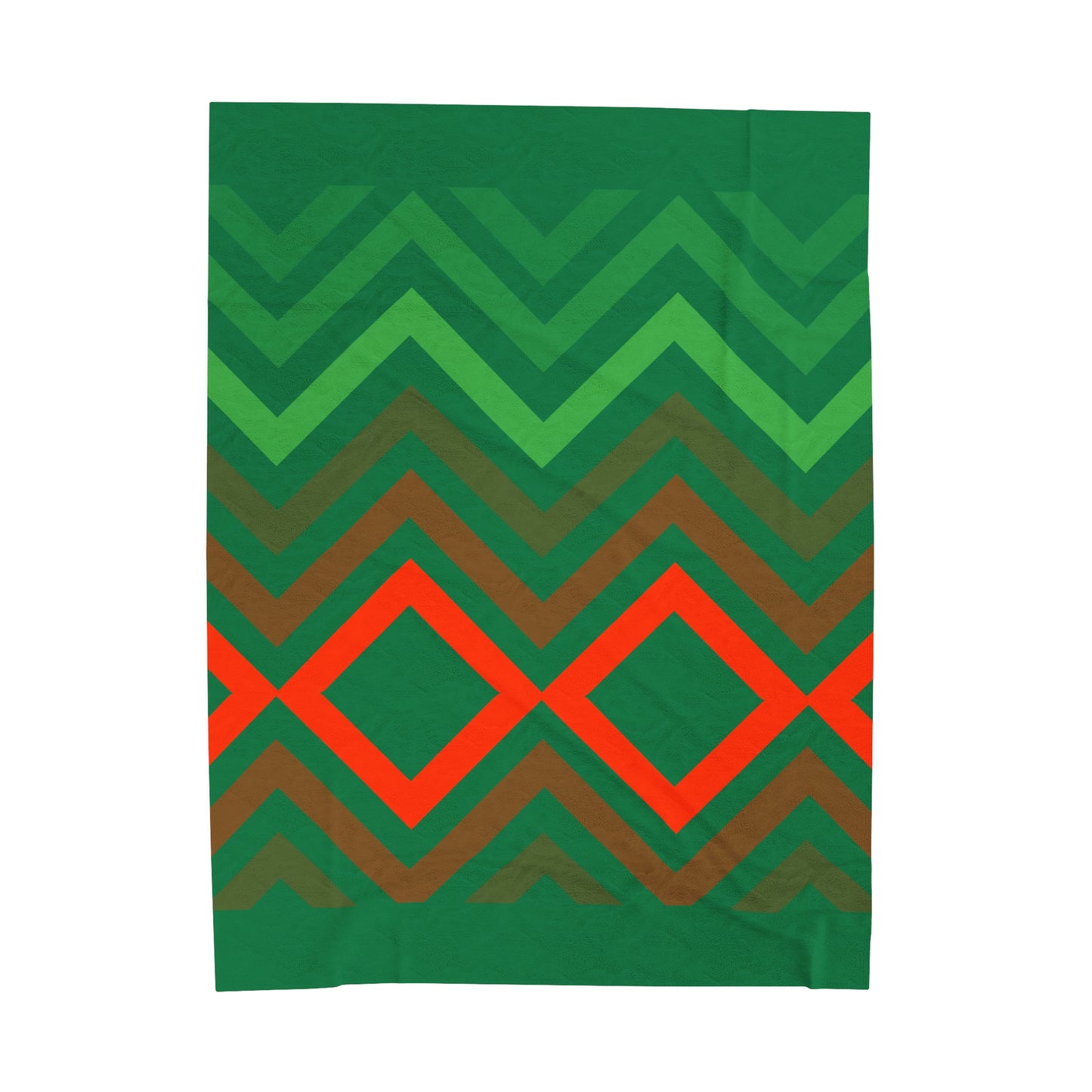 Christmas Plush Blanket Green