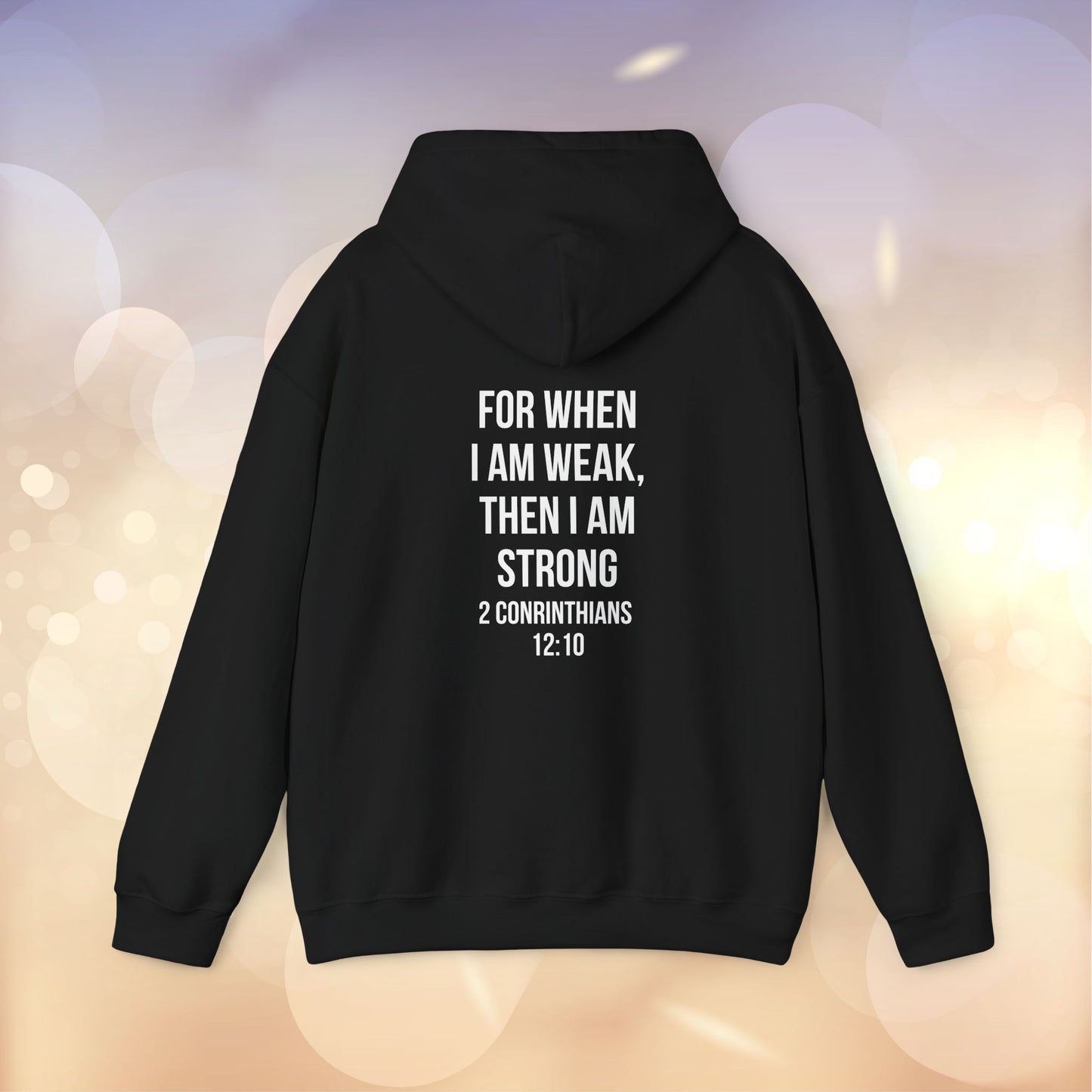 Never Give Up Hoodie for Positive Vibes