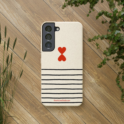 Phone Case - French Chic Black Stripes Biodegradable Eco-Friendly