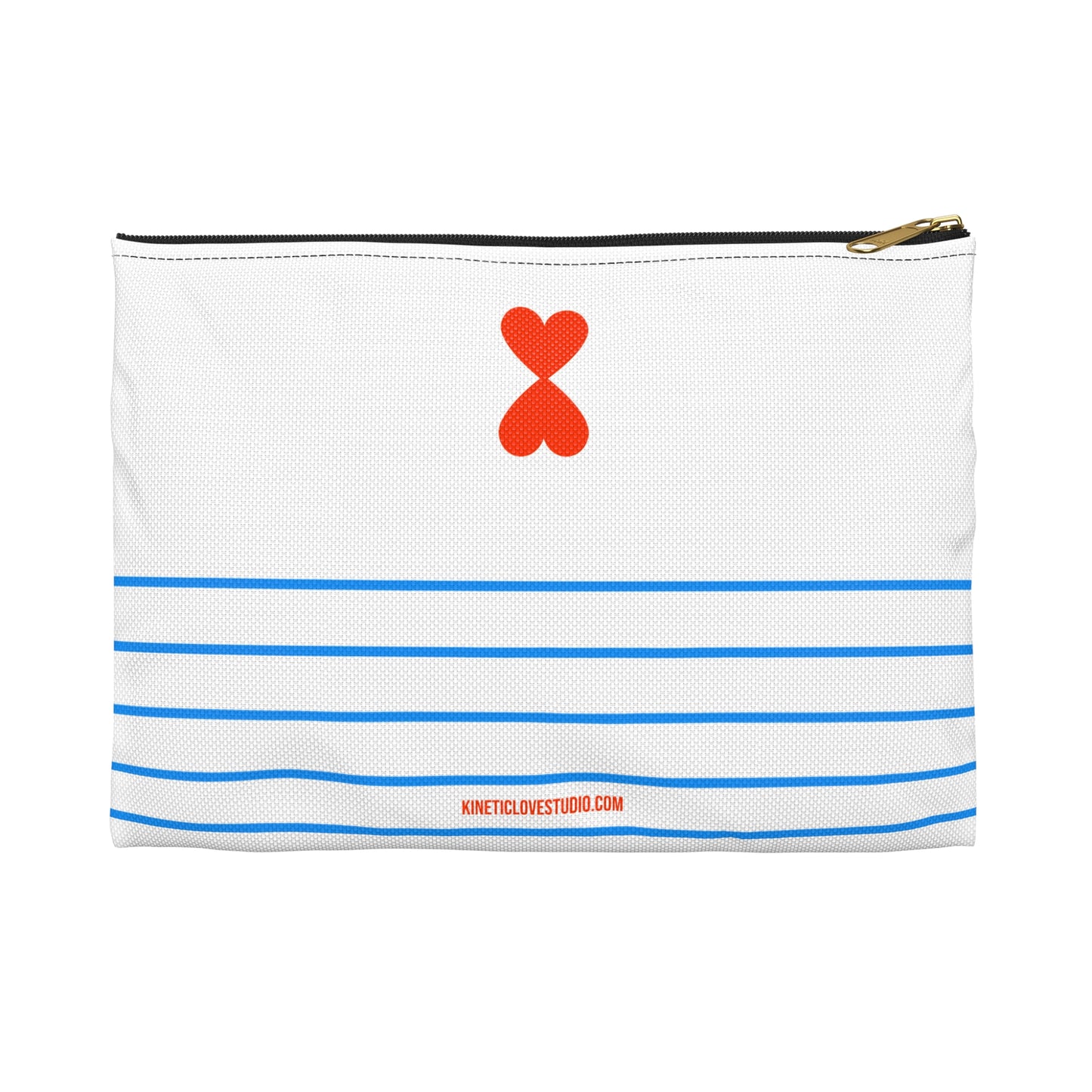 Cosmetic Pouch - Paris Street Style Stripes French Chic Signature Design