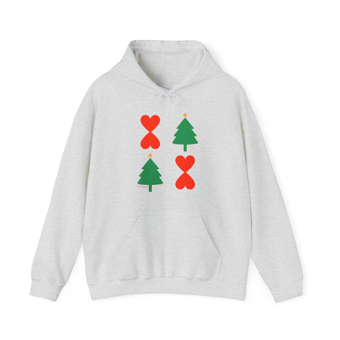 Christmas Tree Modern Design Hoodie Unisex