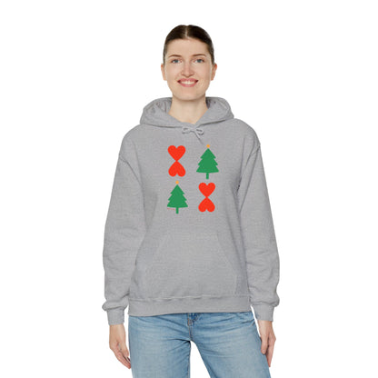 Christmas Tree Modern Design Hoodie Unisex