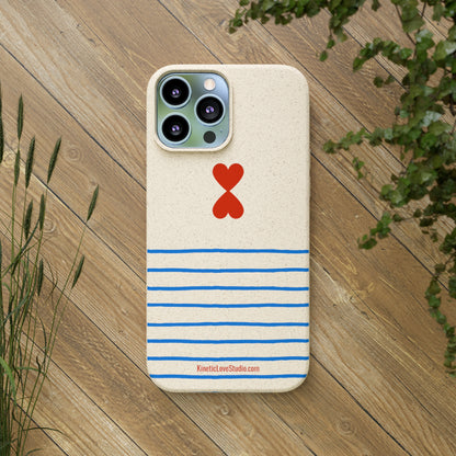 Phone Case - French Chic Trendy Stripe Design Paris Street Style Biodegradable Eco-Friendly