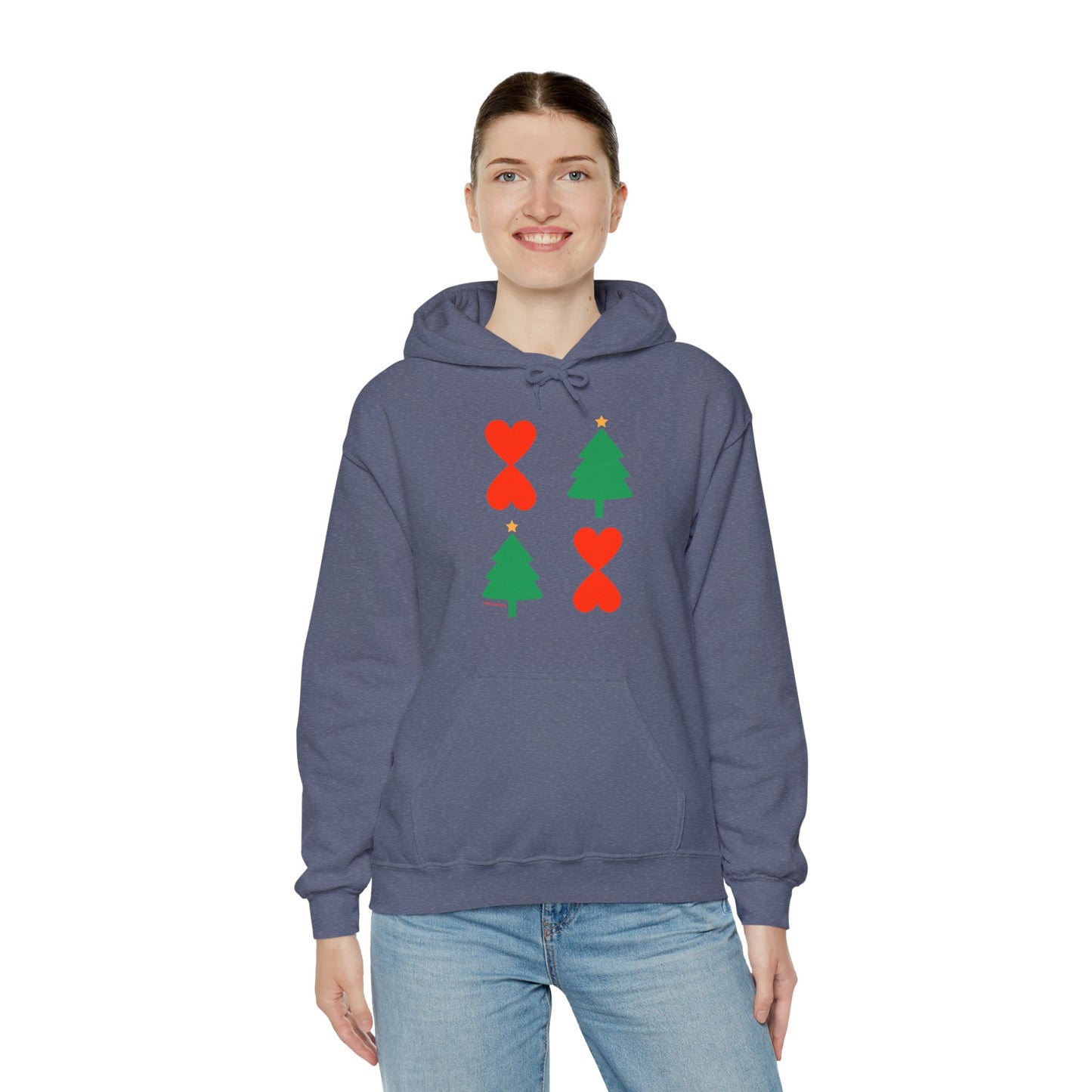 Christmas Tree Modern Design Hoodie Unisex