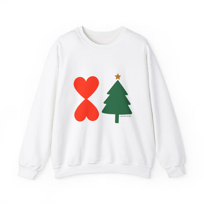 Christmas Tree Sweatshirt - Modern Holiday Edition Unisex