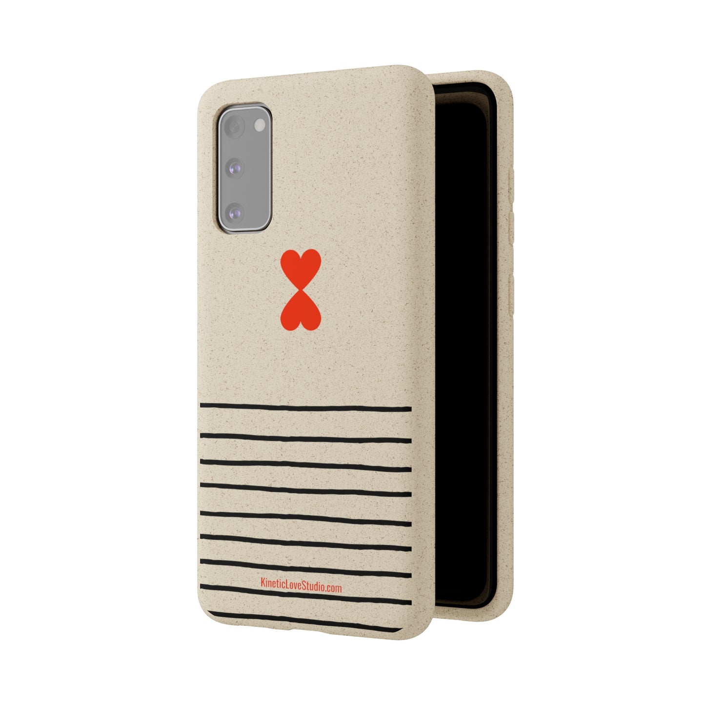 Phone Case - French Chic Black Stripes Biodegradable Eco-Friendly