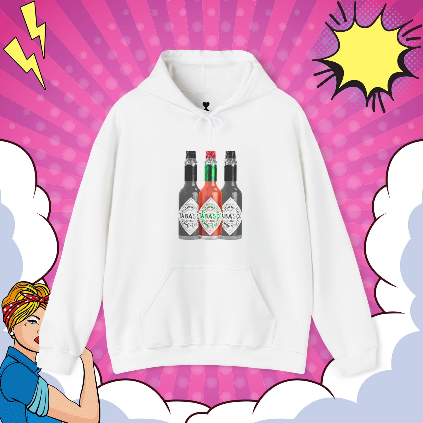 Tabasco Pop-Art Hoodie