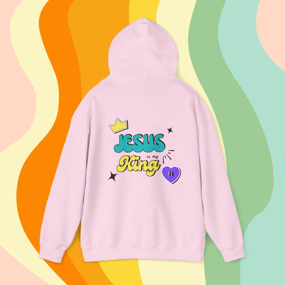 Jesus is King Retro Hoodie