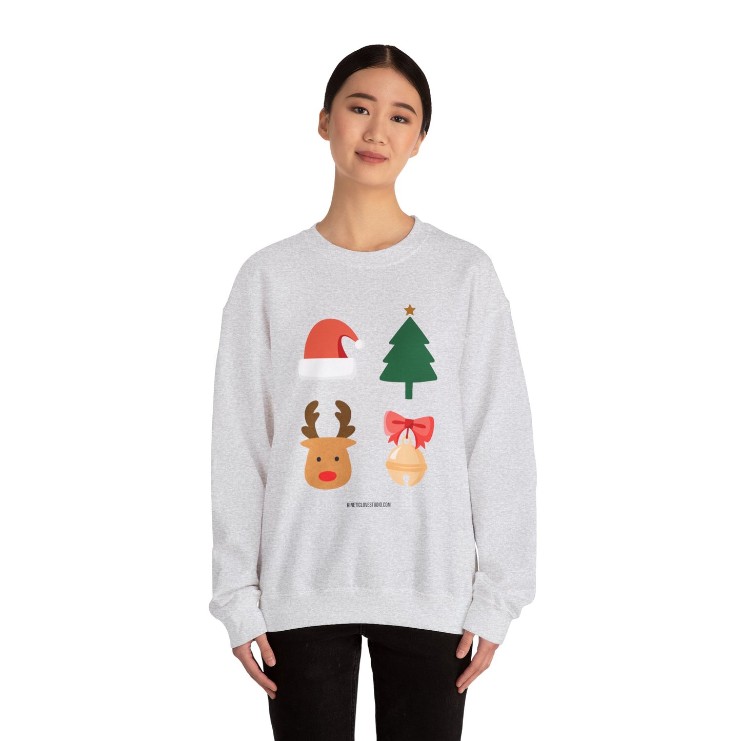 Christmas Ornaments Sweatshirt Unisex Green