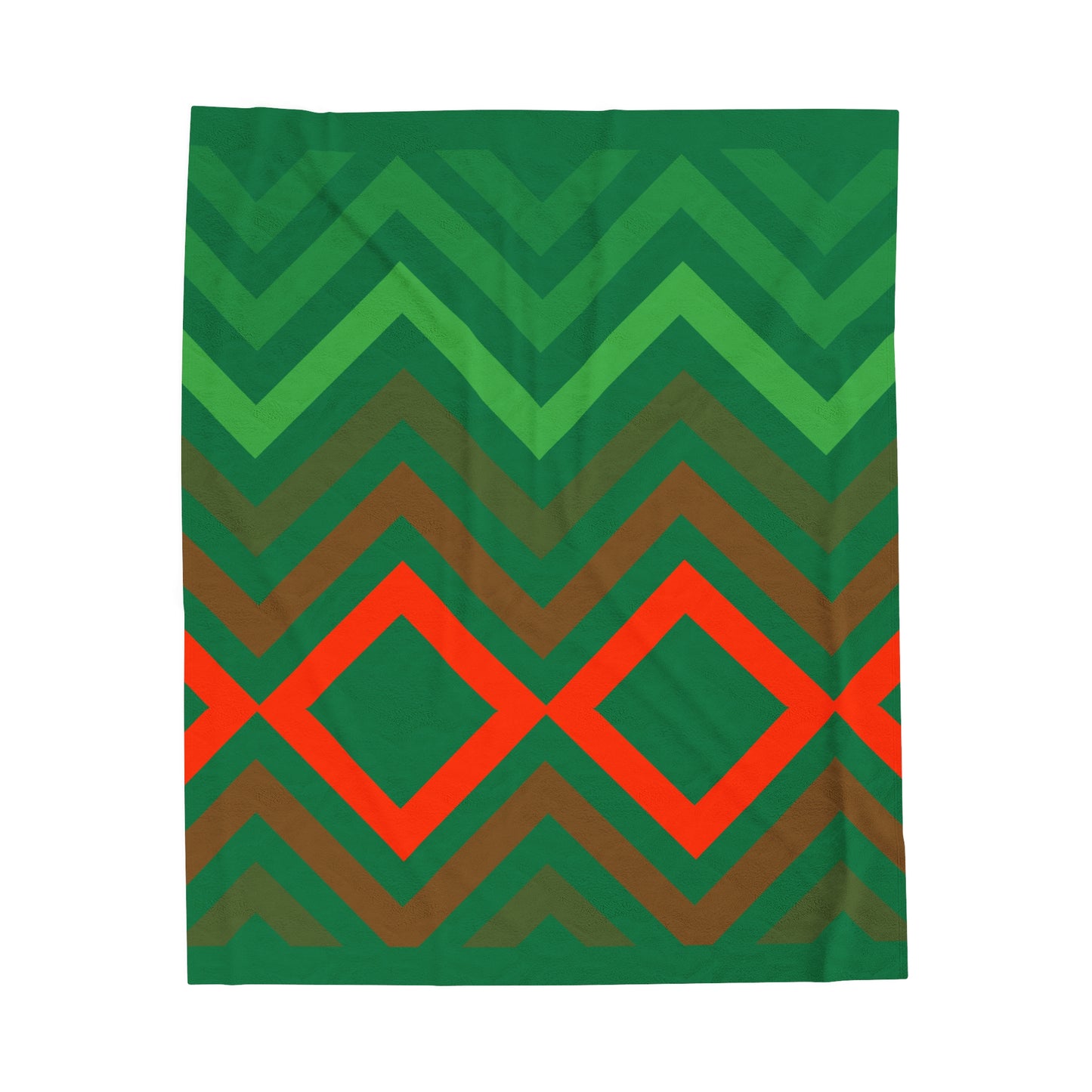 Christmas Plush Blanket Green