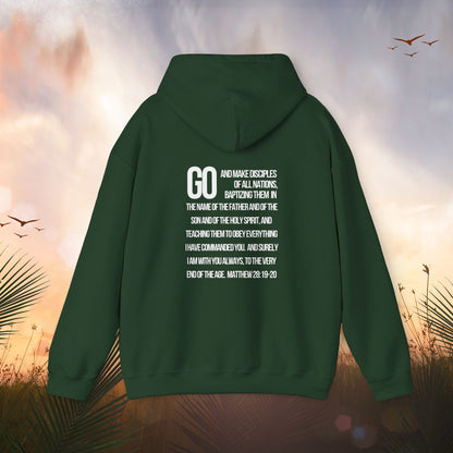 Go Make Disciples Hoodie - World Missions Sweatshirt