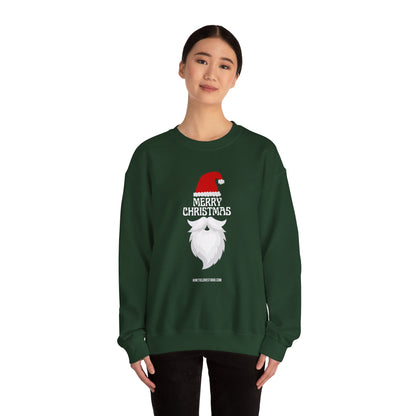 Christmas Santa Claus Beard Funny Sweatshirt