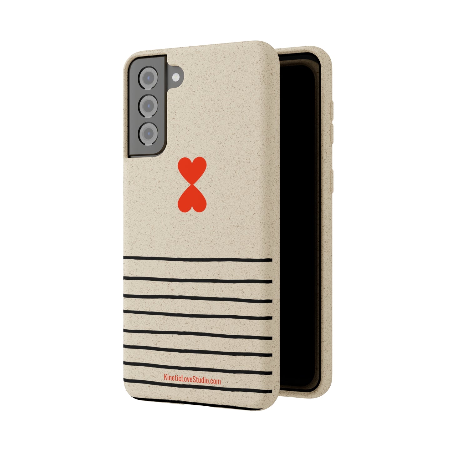 Phone Case - French Chic Black Stripes Biodegradable Eco-Friendly