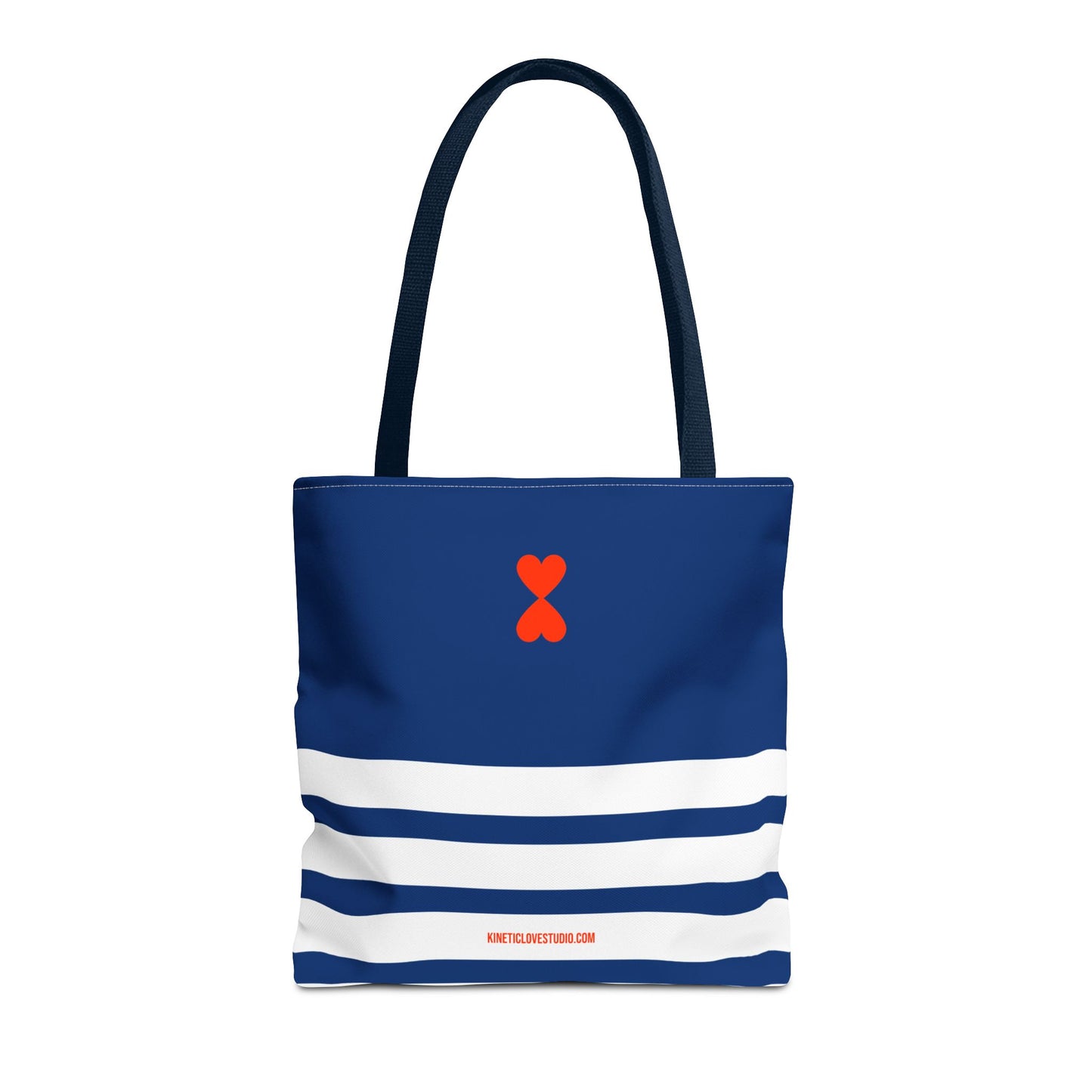 Striped Tote Bag - Navy & White French Chic Stylish Gift Item