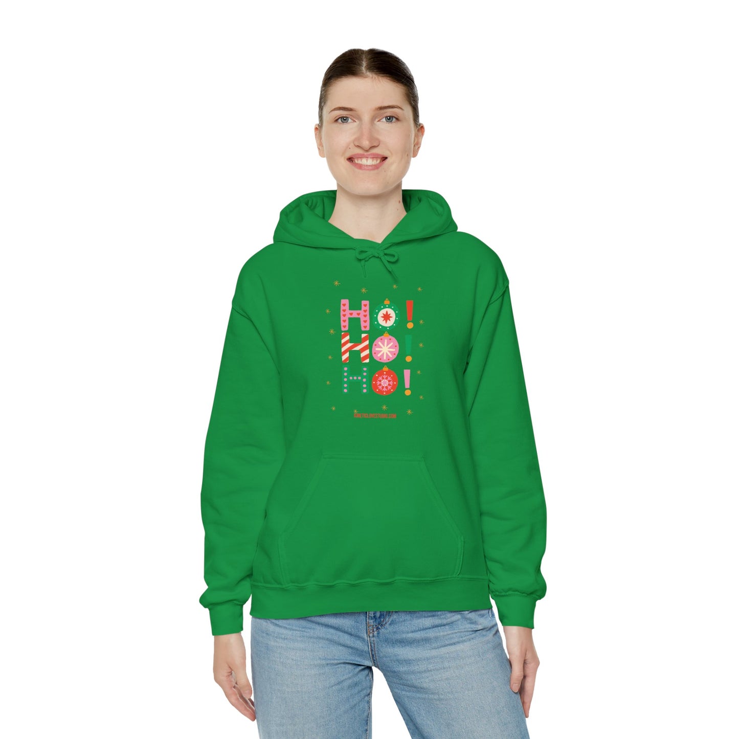 Christmas Cheer Ho Ho Ho Hoodie Unisex