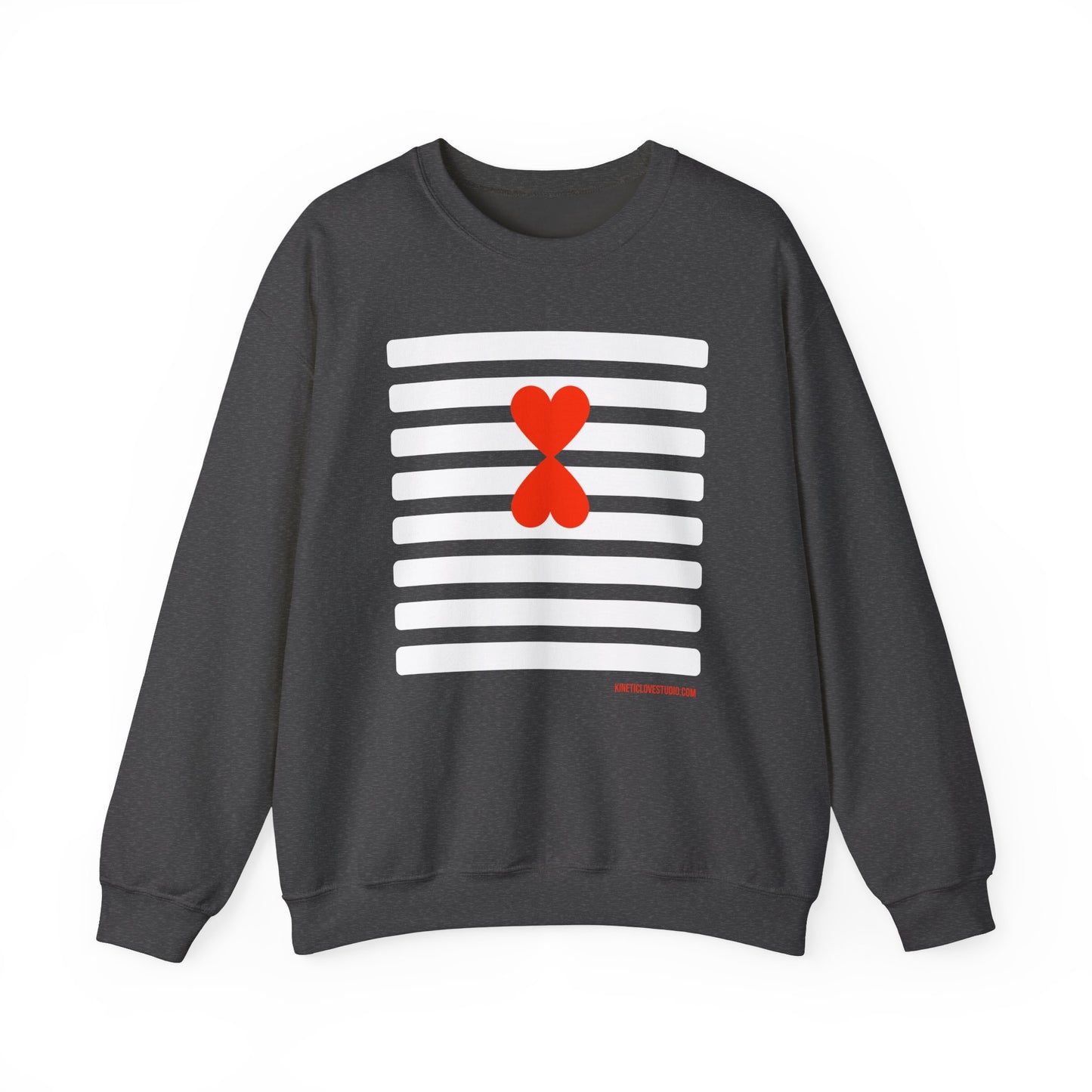 Stripes Sweatshirt - Paris Street Style Signature Design by Kinetic Love Studio