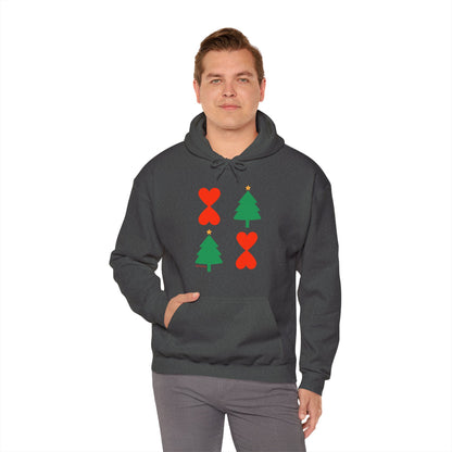 Christmas Tree Modern Design Hoodie Unisex