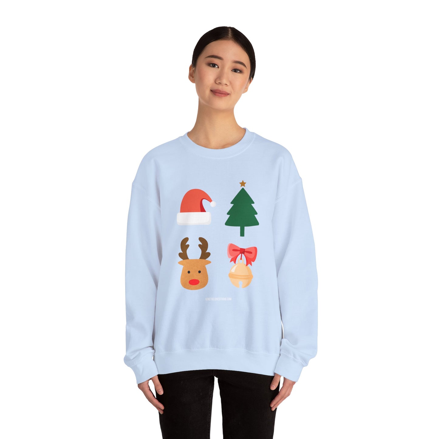 Christmas Ornaments Sweatshirt Unisex Red