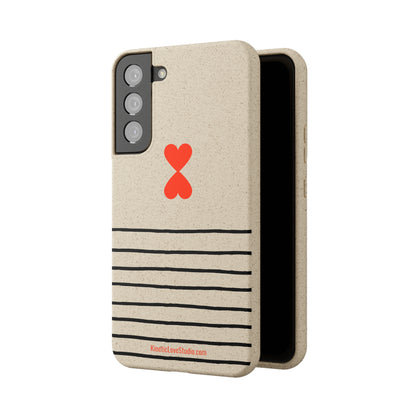 Phone Case - French Chic Black Stripes Biodegradable Eco-Friendly