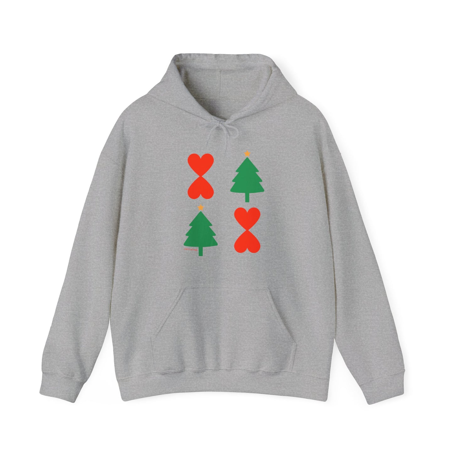 Christmas Tree Modern Design Hoodie Unisex