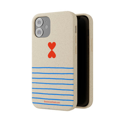 Phone Case - French Chic Trendy Stripe Design Paris Street Style Biodegradable Eco-Friendly