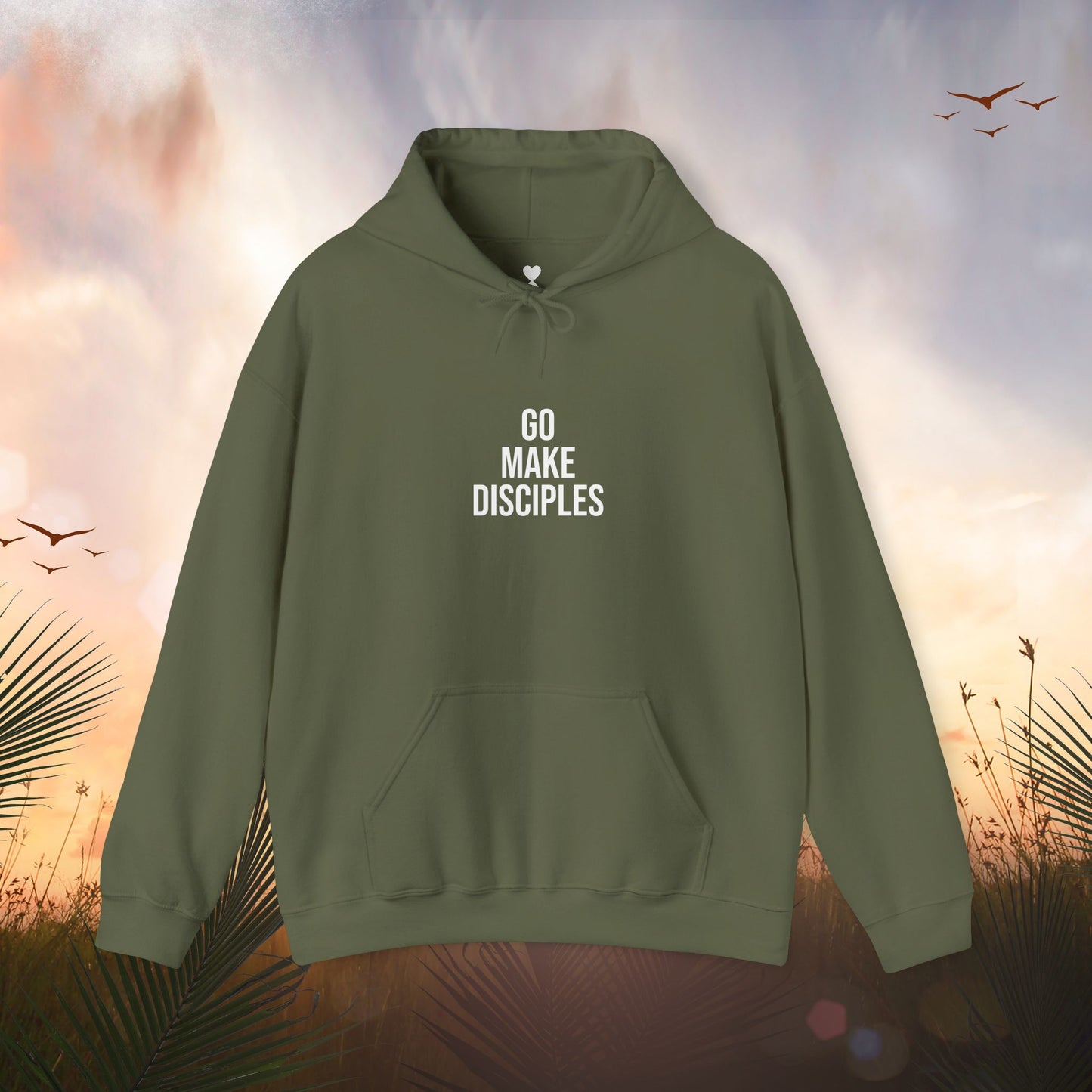 Go Make Disciples Hoodie - World Missions Sweatshirt