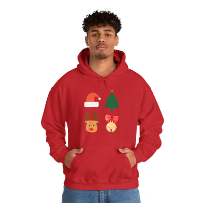 Christmas Ornaments Modern Design Hoodie Unisex