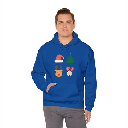 Christmas Ornaments Modern Design Hoodie Unisex