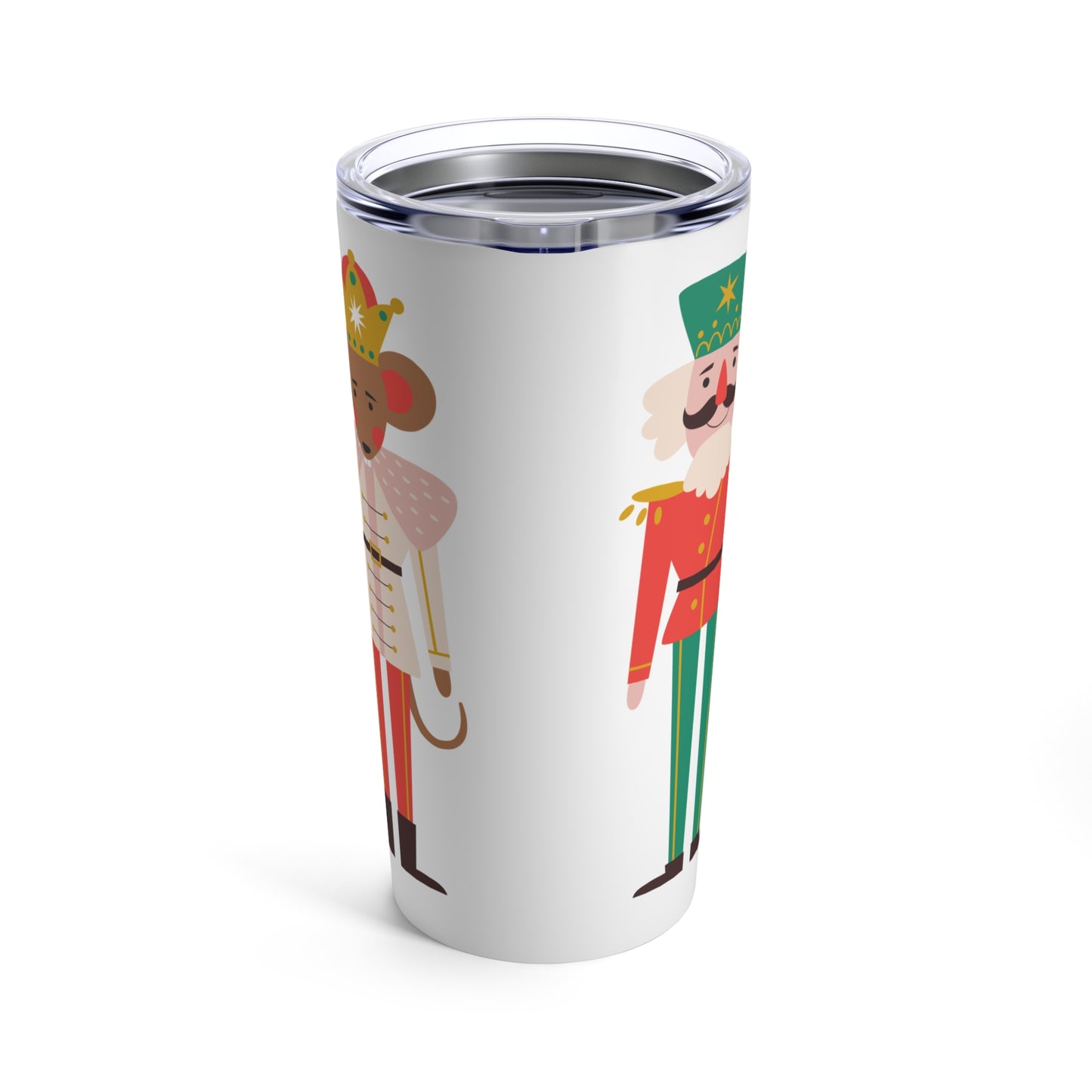 Christmas Tumbler Nutcracker Design 20oz