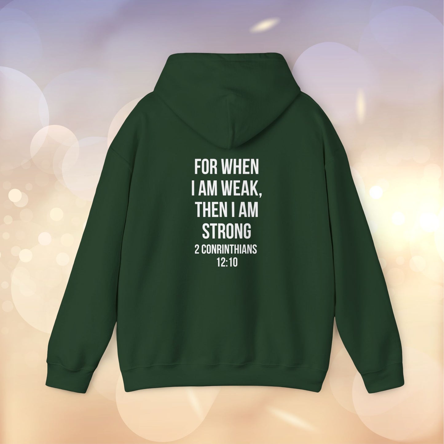 Never Give Up Hoodie for Positive Vibes