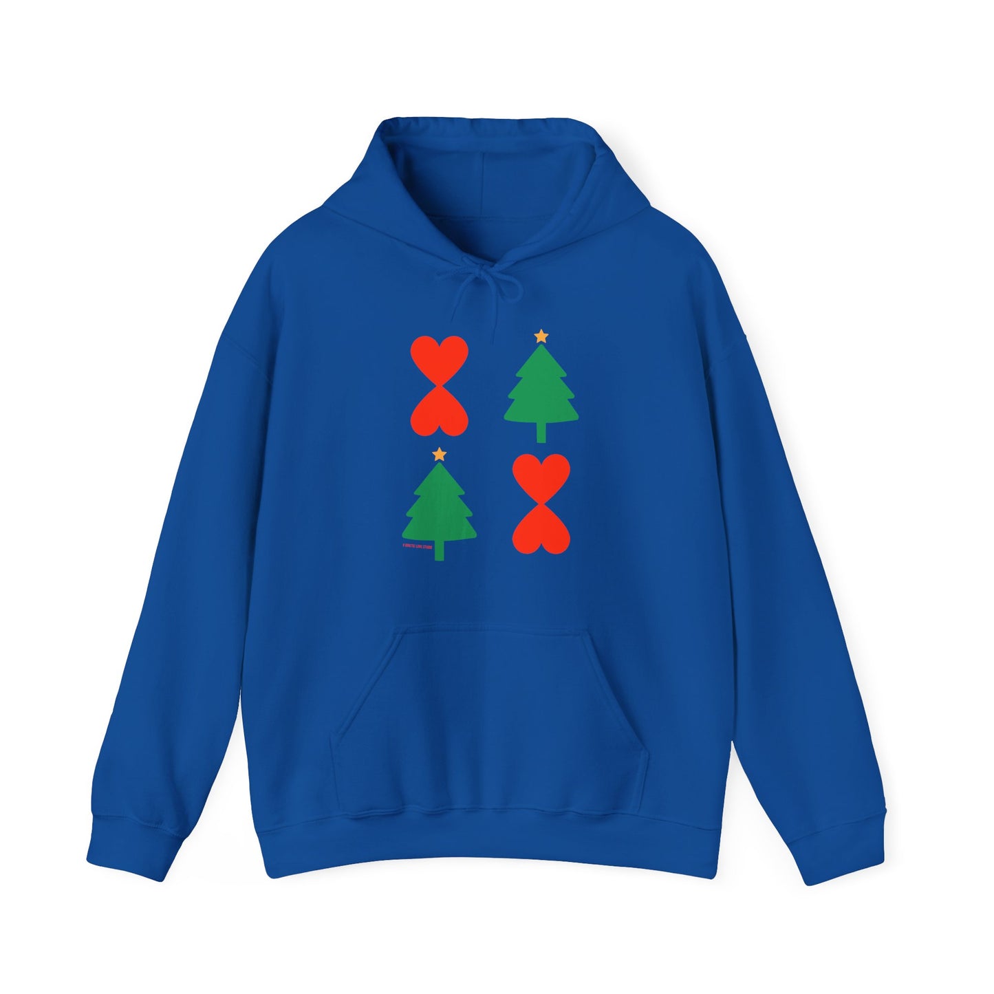 Christmas Tree Modern Design Hoodie Unisex