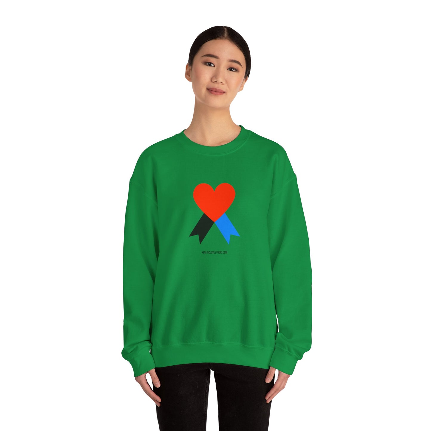 Christmas Bow Multi Color Modern Design Sweatshirt Unisex - Limited Edition