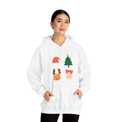 Christmas Ornaments Modern Design Hoodie Unisex