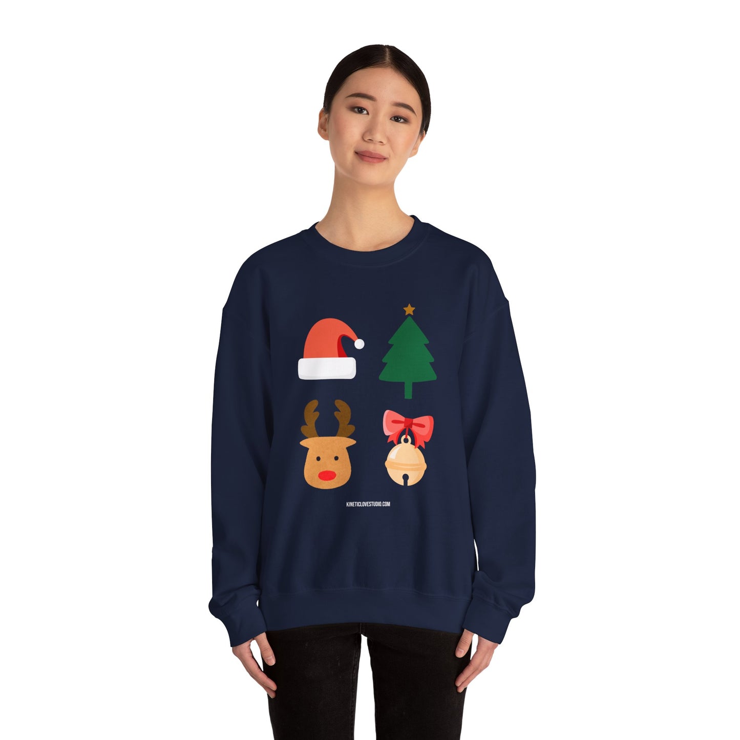 Christmas Ornaments Sweatshirt Unisex Red