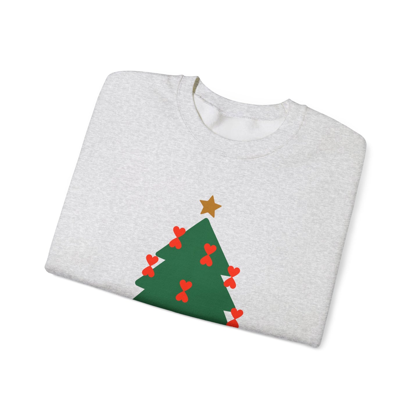 Christmas Tree Modern Couple Sweatshirt - Holiday Edition Unisex