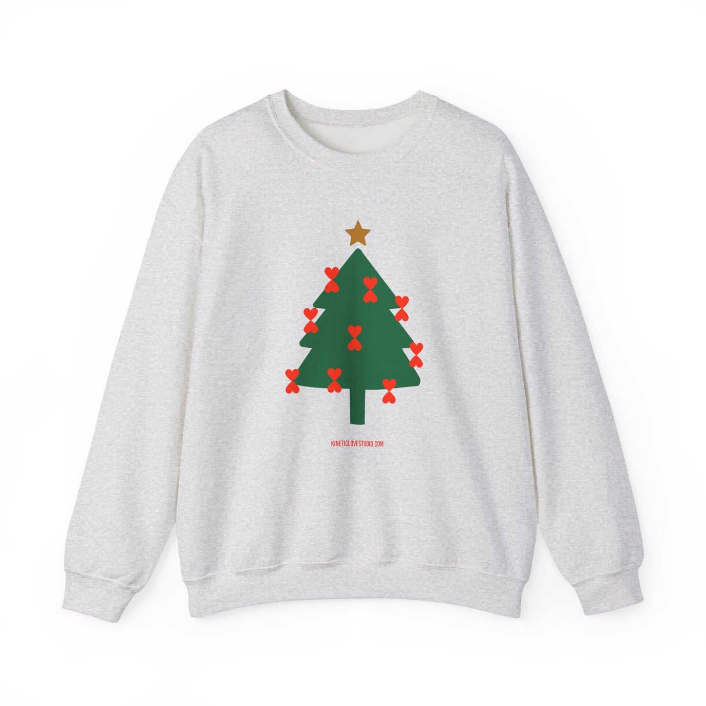 Christmas Tree Modern Couple Sweatshirt - Holiday Edition Unisex