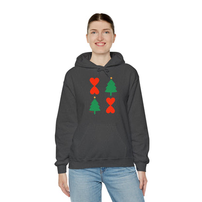 Christmas Tree Modern Design Hoodie Unisex