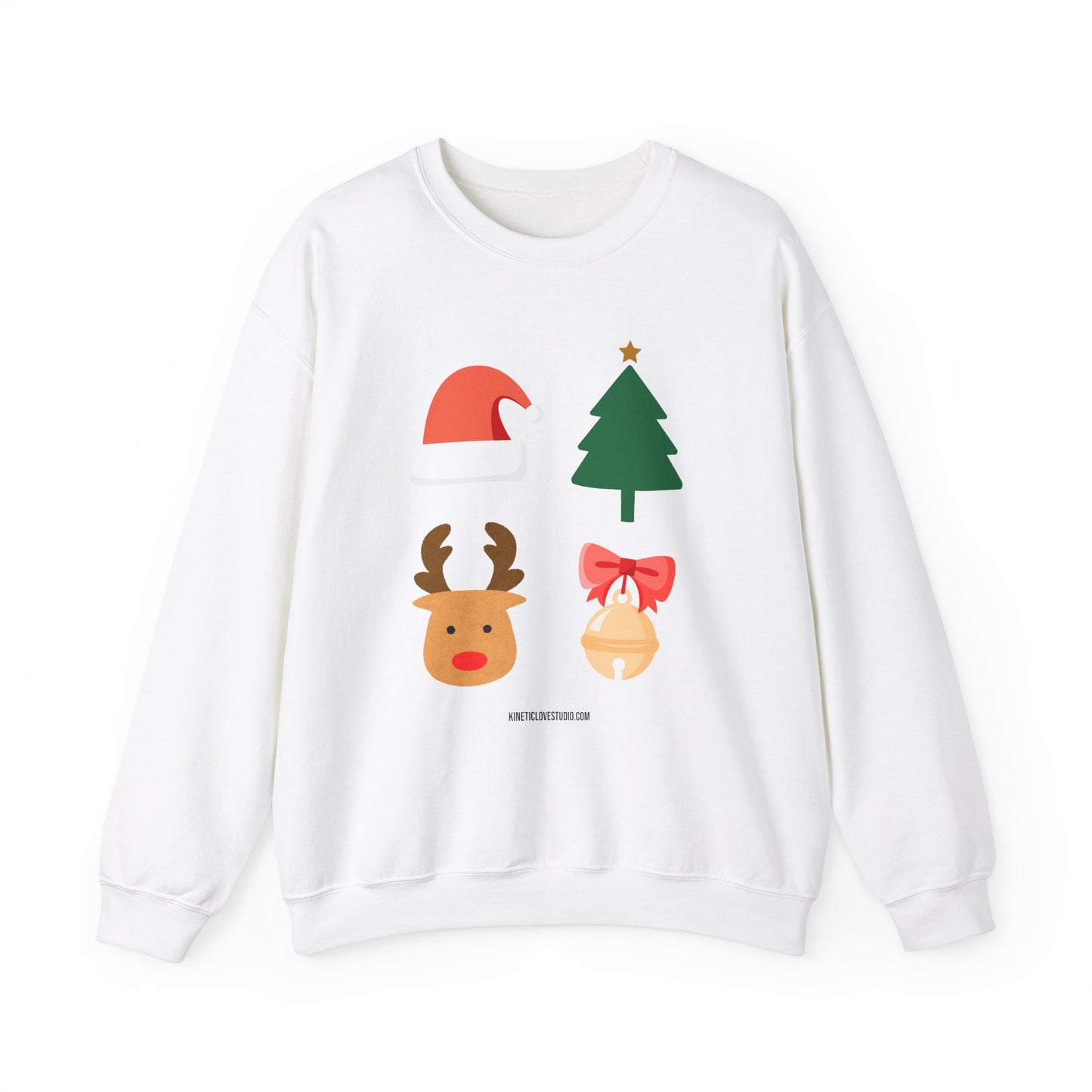 Christmas Ornaments Sweatshirt Unisex Red