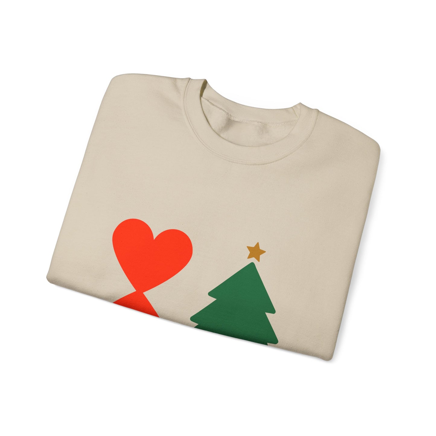 Christmas Tree Sweatshirt - Modern Holiday Edition Unisex