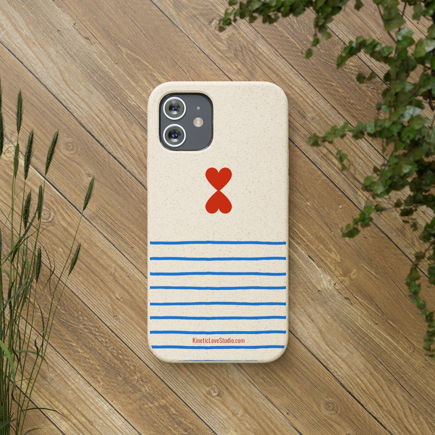 Phone Case - French Chic Trendy Stripe Design Paris Street Style Biodegradable Eco-Friendly