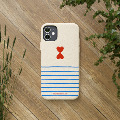 Phone Case - French Chic Trendy Stripe Design Paris Street Style Biodegradable Eco-Friendly