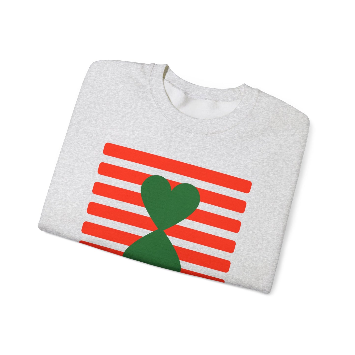 Holiday Edition Couple Sweatshirt - Red Stripes