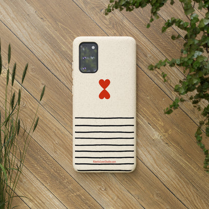 Phone Case - French Chic Black Stripes Biodegradable Eco-Friendly