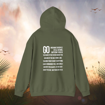 Go Make Disciples Hoodie - World Missions Sweatshirt