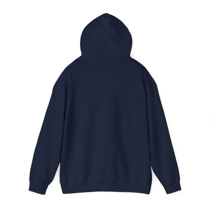 Paris Street Style French Chic Navy Blue Stripes Unisex Hoodie Heavy Blend™ Hooded Sweatshirt