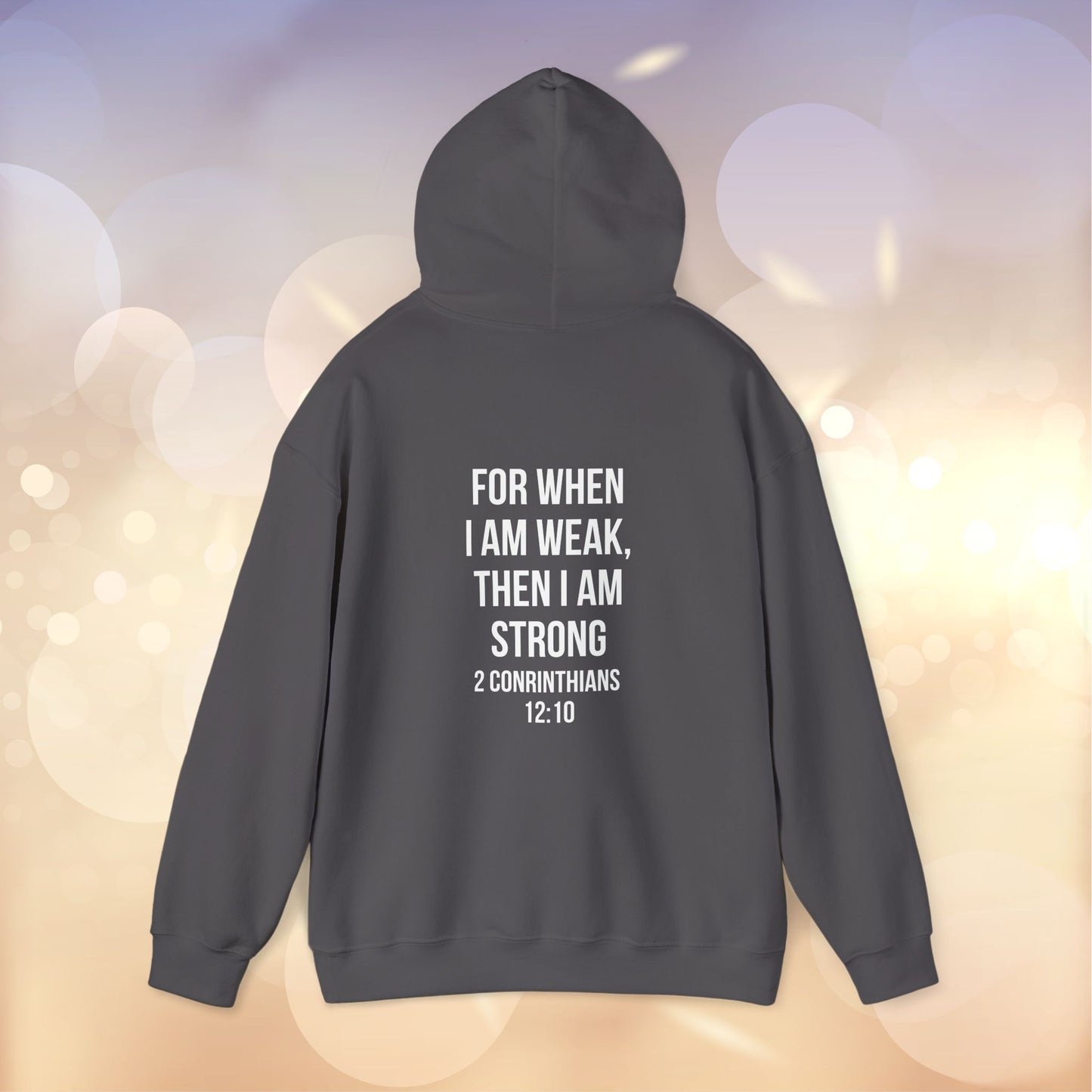 Never Give Up Hoodie for Positive Vibes