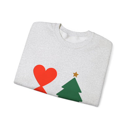 Christmas Tree Sweatshirt - Modern Holiday Edition Unisex