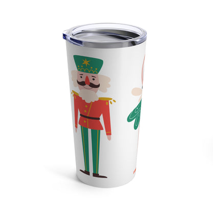 Christmas Tumbler Nutcracker Design 20oz