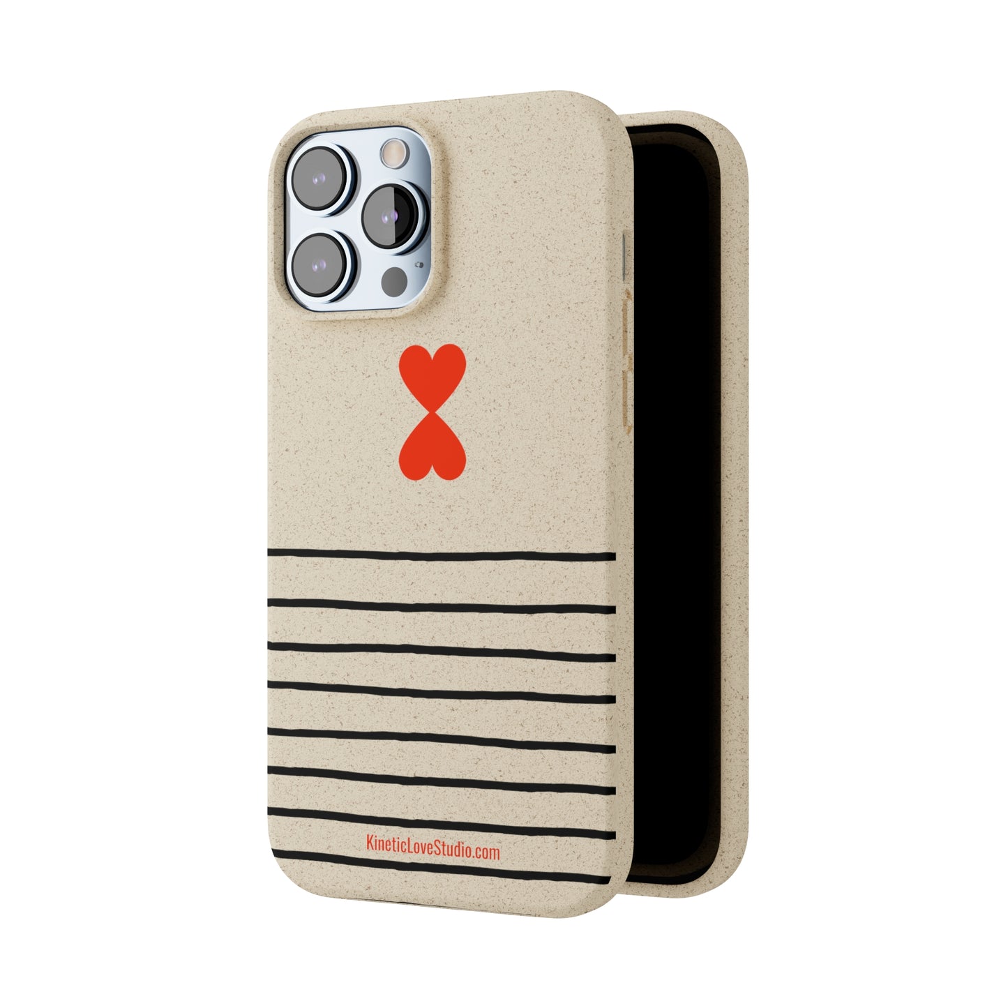 Phone Case - French Chic Black Stripes Biodegradable Eco-Friendly